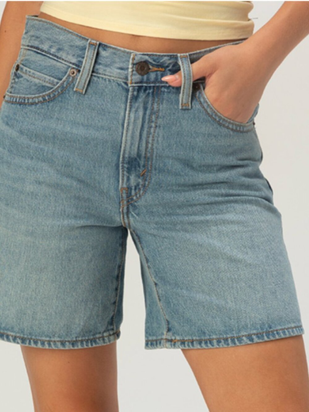 Women's Mid-Rise '94 Baggy Denim Shorts